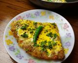 A picture of step 3 of Afghani Omelette.