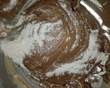 A picture of step 1 of Nutella mug cake.