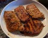 Sült sertéstarja/karaj kapros-tejfölös szósszal recept fázis 3 fotója