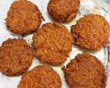 A picture of step 3 of OLU MANJIVOR...Potato cutlets.
