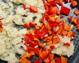 Savanyúkáposztás, paprikás vegán omlett recept fázis 1 fotója