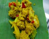 Foto langkah ke 4 dari resep Pepes Otak Sapi.
