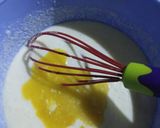A picture of step 2 of Basbousa Cake.
