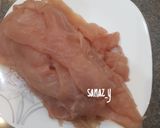 عکس مرحله 1 از دستور ساندویچ مرغ کنتاکی