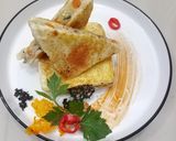 Foto langkah ke 10 dari resep Bread Toast with Creamy Beef and Vegetable Ragù.
