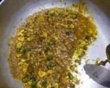 हरे प्याज़ की भुर्जी (Green onion bhurji recipe in Hindi) रेसिपी चरण 2 फोटो