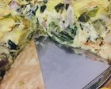 Foto del paso 6 de la receta: QUICHE DE PUERROS MUY CREMOSA 🎊😋😋🎉🤩🫶🏽🎊