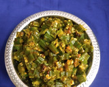*வெண்டைக்காய் பொடிக் கறி*(vendaikkai podi curry recipe in tamil) ரெசிபி ஸ்டேப் 6 புகைப்படம்
