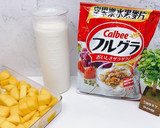 芒果麥片優格杯～簡單自製水果優格超簡單的食譜步驟1照片