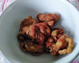 A picture of step 2 of Simple Crispy fried chicken #4weekschallenge #charityrecipe.