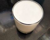 A picture of step 2 of Almond Milk.