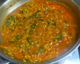 A picture of step 4 of Taro Leaves Subzi.