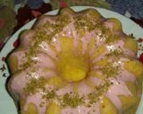 عکس مرحله 3 از دستور کیک گلاب و زعفران