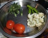A picture of step 1 of Kokum Kadhi.