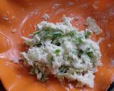 A picture of step 2 of Curd fritters.