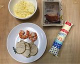焗烤魚卵蝦丁油豆腐的食譜步驟1照片