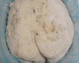 Foto langkah ke 11 dari resep Jinten Hitam Italian Herbs Chilli Cheese Sourdough Bread (Oven Tangkring).