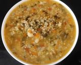 A picture of step 6 of Vegetable Daliya khichdi.