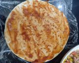 Hình bước làm 2 của món Pizza bò băm ngô