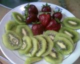 Foto del paso 4 de la receta: Tarta de frutillas y kiwi