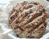 Magvas-rozsos kenyér kelesztés nélkül🍞 recept fázis 6 fotója