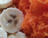 Foto del paso 1 de la receta: Budín de Zanahoria y Banana Vegano Sin Tacc