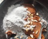 A picture of step 5 of Besan laddoo.