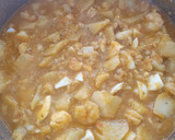 Foto del paso 8 de la receta: Patatas con bacalao y langostinos