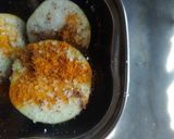 A picture of step 2 of Ring shape Brinjal fry #Cookpad.