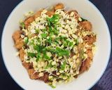 Foto langkah ke 9 dari resep Tahu Telor Bumbu Kacang.