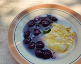 Foto langkah ke 7 dari resep Bubur Sumsum Biji Salak (Ubi Ungu).