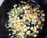 A picture of step 2 of Corn mater soup.