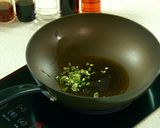 A picture of step 3 of Bitter Melon and Egg Stir-Fry.