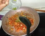 A picture of step 5 of Schezwan Potatoes.