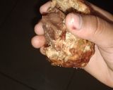 A picture of step 4 of Apple choco balls.