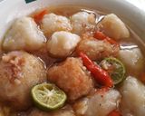 Foto langkah ke 6 dari resep Baso Aci kuah pedas ala Nissa 🍜.