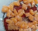 A picture of step 1 of Salmon tartare with diet cheeses, lemon, olive oil.
