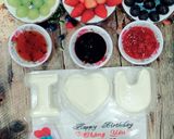 Hình bước làm 4 của món 🎂Bánh Sinh Nhật Panna Cotta Tặng Chồng❤