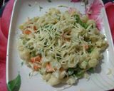 A picture of step 7 of Yummy creamy cheesy macroni.