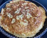 A picture of step 7 of Oven-Baked Omelet with Saint Nectaire Cheese.