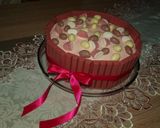 Φωτογραφία βήματος 5 της συνταγής Kitkat ruby cake-Oι 50 αποχρώσεις του ροζ💖🎀
