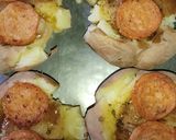 A picture of step 5 of Smashed Garlic Potato 🥔.
