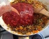 Foto del paso 4 de la receta: Salsa de tomates nutritiva con champiñones y atún