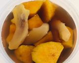 รูปขั้นตอนการทำที่ 3 ของ มันหวานต้มขิง