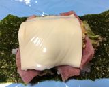 A picture of step 8 of My Favorite Money-Saving Onigirazu Wrapping Method.