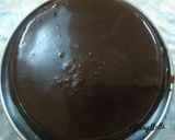 A picture of step 6 of Mississippi Mud Cake.