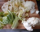 Foto del paso 1 de la receta: Crema mixta de verduras