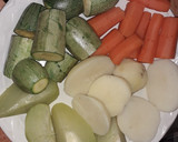 Foto del paso 1 de la receta: Salsa de molcajete, echa con caldo de verduras