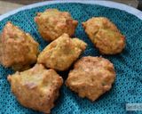 A picture of step 5 of Falafel recipe – with indian twist.