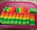 Foto langkah ke 6 dari resep Rainbow Cake.
